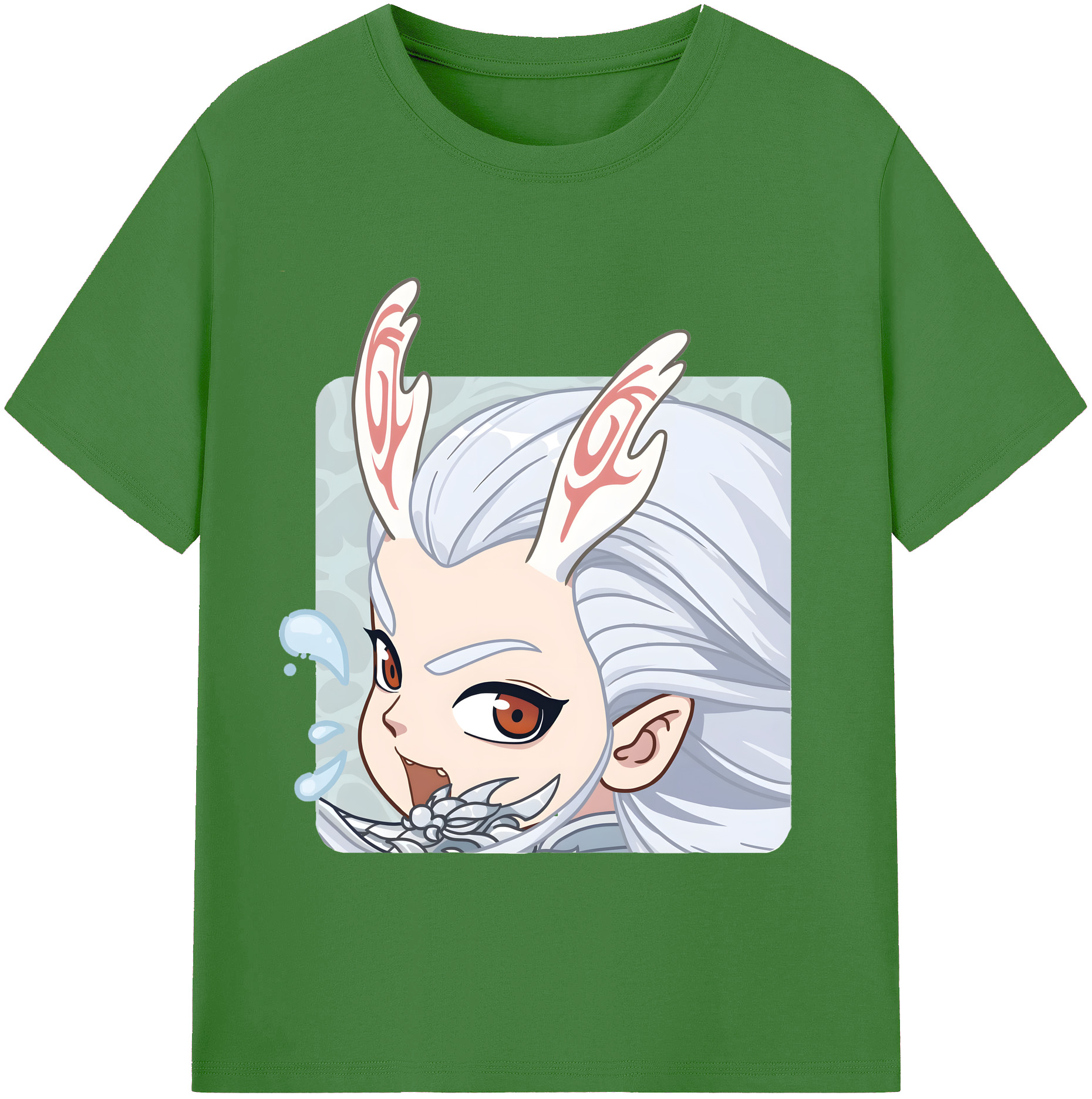 （画像用） Ne Zha 2 ナタ 魔童の大暴れ レディースカジュアルプリントTシャツ（綿100％）